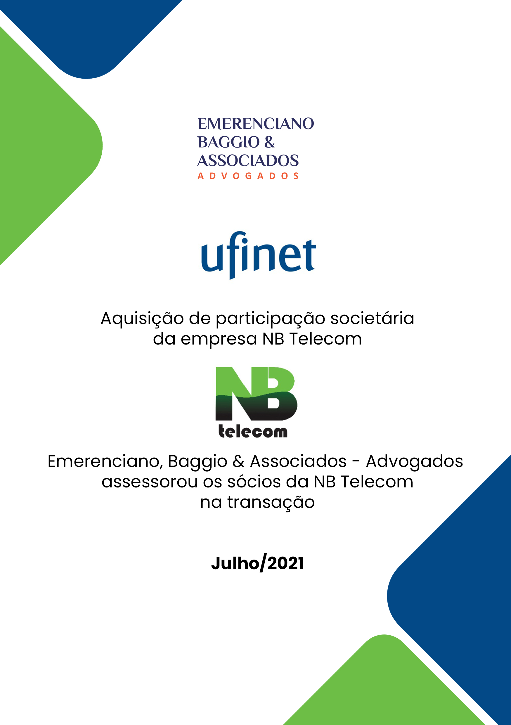UFINET Expande no Brasil com Aquisição da NB Telecom, no Rio de
